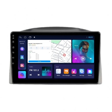 NAVIGATIE JEEP GRAND CHEROKEE III (2004-2011) FARA NAVIGATIE ORIGINALA CU ANDROID, 4GB RAM, 64GB, ECRAN IPS 10" 1280 X 720, CARPLAY & ANDROID AUTO, WIFI, BLUETOOTH, SUPORT CAMERA DVR