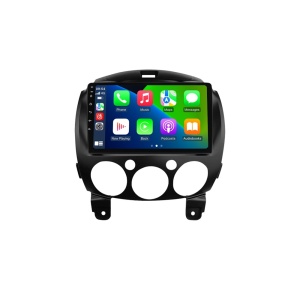 Navigatie Mazda 2 2007-2014 9 inch 2 GB RAM + 32 GB ROM QLED 4 CORE CARPLAY COOLER - Img 2