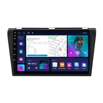 NAVIGATIE MAZDA 3 (2003-2009) CU ANDROID, 4GB RAM, 64 GB, ECRAN IPS 9" 1280 X 720, CARPLAY & ANDROID AUTO, WIFI, BLUETOOTH, SUPORT CAMERA DVR
