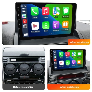 Navigatie Mazda 6 (2002-2008) 10 inch cu Android, 6GB RAM, 128GB ROM, Ecran QLED, CarPlay Wireless - Img 5