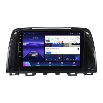 Navigatie Mazda 6 (2013-2018) cu Android, 8GB RAM, 128GB ROM, Ecran QLED 9" Touchscreen, CarPlay Wireless, DSP Pro