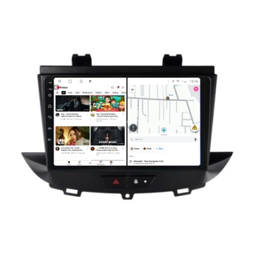 Navigatie Opel Crossland X (2017-2021) cu Android, 6GB RAM, 128GB ROM, Ecran QLED 9" Touchscreen, CarPlay Wireless, DSP - Img 2