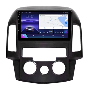 Navigatie Performanta Hyundai I30 FD (2007-2012) cu Android, 4GB RAM, Ecran QLED 9" Touchscreen, CarPlay Wireless, Wi-Fi, DSP, USB, Waze, SIM 4G