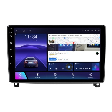 Navigatie Peugeot 407 (2004-2011) cu Android, 4GB RAM, 64GB ROM, Ecran QLED 9" Touchscreen, CarPlay Wireless, DSP