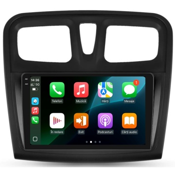 Navigatie Piloton Dacia Sandero 2 (2012-2020) - 8GB RAM, 256GB, Octa Core 2Ghz, Display 2K, SIM 4G