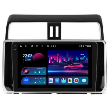 Navigatie Piloton Toyota Land Cruiser Prado J150 (dupa 2017) - 4GB RAM, 64GB, Octa Core 1.6Ghz, Display In-Cell