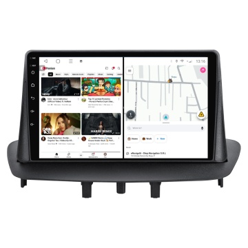 Navigatie Renault Megane 3 (2009-2016) cu Android, 1GB RAM, 16 GB, Ecran IPS 9" 1024 x 600, WiFi, Bluetooth, suport camera DVR - Img 2