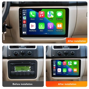 Navigatie Skoda Fabia II (2006-2014) cu Android, 6GB RAM, 128GB ROM, Ecran QLED 10" Touchscreen, CarPlay Wireless, DSP - Img 2