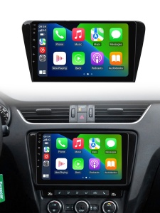 Navigatie Skoda Octavia III (2013-2020) cu Android, 6GB RAM, 128GB ROM, Ecran QLED 10" Touchscreen, CarPlay Wireless, DSP - Img 2