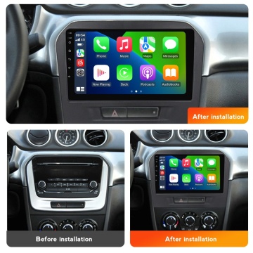 Navigatie Suzuki Vitara (dupa 2015) cu Android, 2GB RAM, 32 GB, Ecran IPS 9" 1280 x 720, CarPlay & Android Auto, WiFi, Bluetooth, suport camera DVR - Img 5