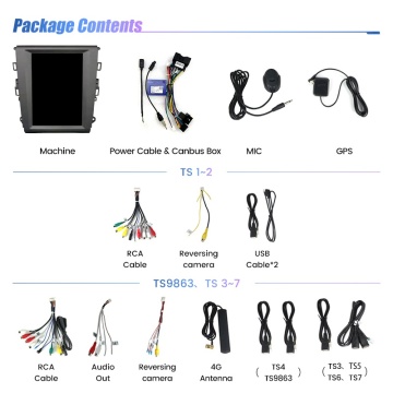 Navigatie Tip Tesla Ford Mondeo V 2014-2022 9.7 INCH