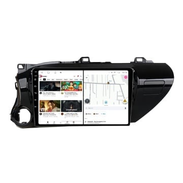 Navigatie Toyota Hilux VIII (2015+) cu Android, 6GB RAM, 128GB ROM, Ecran QLED 10" Touchscreen, CarPlay Wireless, DSP - Img 3