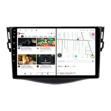 Navigatie Toyota Rav4 III (2005-2013) cu Android, 4GB RAM, 64GB ROM, Ecran QLED 9" Touchscreen, CarPlay Wireless, DSP - Img 2