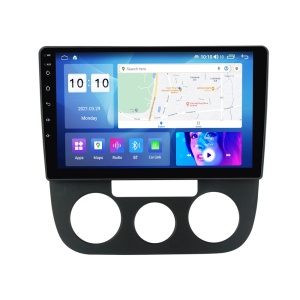 Navigatie Android pentru VW Jetta 3 2004-2011 cu ecran QLED 10 inch, 1 GB RAM, 16 GB ROM, procesor 4-Core si suport CarPlay & Android Auto.