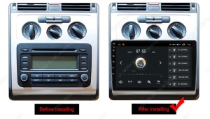 Navigatie VW Touran I 2003-2010 10 inch 1 GB 16 GB 4 Core - Img 4