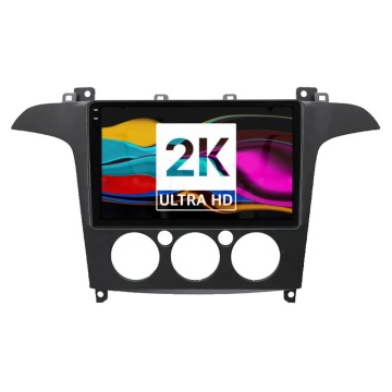 Navigatie Android 2K Ford Galaxy II (2006-2015) - Clima manuala cu Android, 4 GB RAM, 64 GB, Ecran QLED 9.5 Inch 2000x1200, CarPlay Wireless, 4G