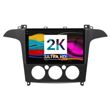 Navigatie Android 2K Ford S-Max I (2006-2014) - Clima manuala cu Android, 4 GB RAM, 64 GB, Ecran QLED 9.5 Inch 2000x1200, CarPlay Wireless, 4G