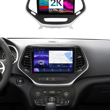 Navigatie Android 2K Jeep Grand Cherokee IV (2014-2021) cu Android, 8 GB RAM, 128 GB, Ecran QLED 9.5 Inch 2000x1200, CarPlay Wireless, 4G - Img 2