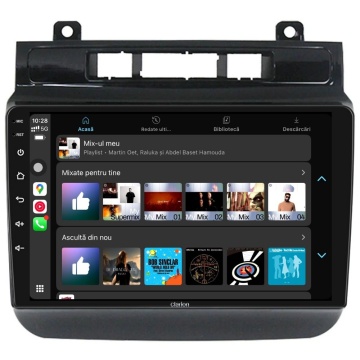 Navigatie Android Clarion GL-300 XD3326 9 Inch VW Touareg 7P (2010-2018), 2 GB, 32 GB, IPS