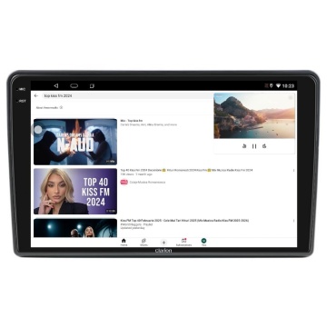 Navigatie Android Clarion GL-700 XD6125 10 Inch Fiat Doblo (2000-2009), 4 GB, 64 GB, QLED 2K - Img 6