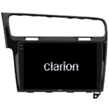 Navigatie Android Clarion GL-700 XD6125 10 Inch VW Golf VII (2012-2020) negru lucios, 8 GB, 256 GB, QLED 2K
