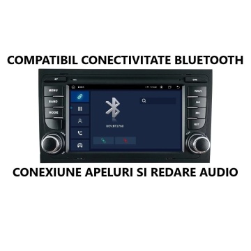 Navigatie Audi A4 B7 2004-2008 7 inch 1 GB 16 GB 4 Core - Img 3