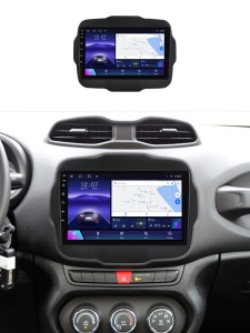 Navigatie Avansata Jeep Renegade (2014+) - 6GB RAM, 128GB, QLED 9" Touchscreen, SIM 4G, DSP Pro - Img 2