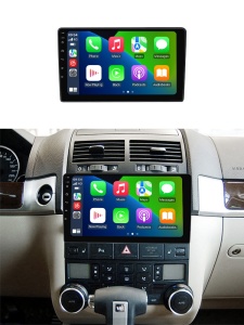 Navigatie Avansata VW Touareg 7L (2002-2011) cu Android, CarPlay Wireless, Octa-Core, 6GB RAM, Ecran QLED 9" Touchscreen, SIM 4G, DSP - Img 2