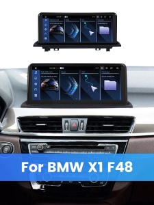 Navigație Android 10.25” pentru BMW X1 F48 (2014-2022), ecran IPS HD, compatibilitate CarPlay & Android Auto, procesor 8 Core, 4GB RAM, 64GB ROM, 4G LTE, design integrat perfect.