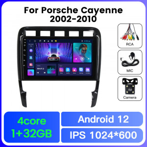 Navigatie Cayenne 2002-2010 9 INCH 1 GB RAM + 32 GB ROM 4 Core COOLER - Img 3