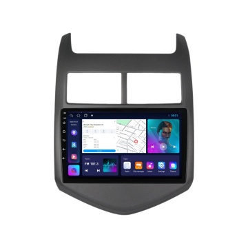 Navigatie Chevrolet Aveo (2011-2014) cu Android, 4GB RAM, 64 GB, Ecran QLED 9 Inch, CarPlay & Android Auto, WiFi, Bluetooth, suport camera DVR