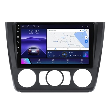 Navigație Dedicată BMW Seria 1 (2004-2011), Clima manuala, 2GB RAM, 32GB, Ecran QLED 9", CarPlay, Android Auto, Slot SIM 4G