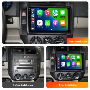 Navigatie Dedicata VW Polo 9N (2001-2012) cu Android, CarPlay, Octa-Core, 2GB RAM, Ecran 9" Touchscreen, SIM 4G - Img 3