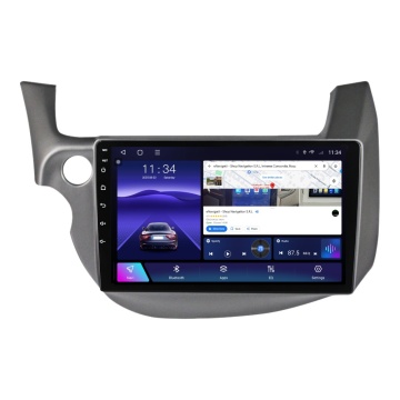 Navigatie Honda Jazz III (2007-2013) cu Android, 4GB RAM, 64GB ROM, Ecran QLED 10" Touchscreen, CarPlay Wireless, DSP