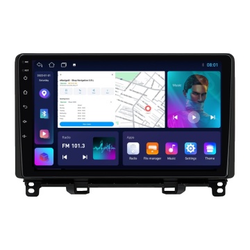 Navigatie Honda Jazz V (dupa 2020) cu Android, 2GB RAM, 32 GB, Ecran IPS 10" 1280 x 720, CarPlay & Android Auto, WiFi, Bluetooth, suport camera DVR