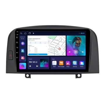 NAVIGATIE HYUNDAI SONATA V (2004-2009) CU ANDROID, 4GB RAM, 64 GB, ECRAN IPS 9" 1280 X 720, CARPLAY & ANDROID AUTO, WIFI, BLUETOOTH, SUPORT CAMERA DVR