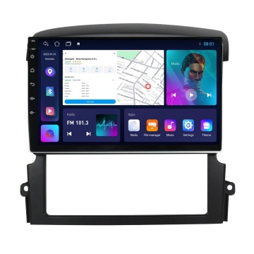 NAVIGATIE KIA SORENTO I (2002-2006) CU ANDROID, 4GB RAM, 64 GB, ECRAN IPS 9" 1280 X 720, CARPLAY & ANDROID AUTO, WIFI, BLUETOOTH, SUPORT CAMERA DVR