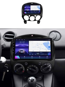 Navigatie Mazda 2 2007-2014 9 inch 2 GB RAM + 32 GB ROM QLED 4 CORE CARPLAY COOLER - Img 3