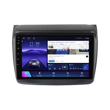 Navigatie Mitsubishi L200 (2005-2015) cu Android, 8GB RAM, 128GB ROM, Ecran QLED 9" Touchscreen, CarPlay Wireless, DSP Pro