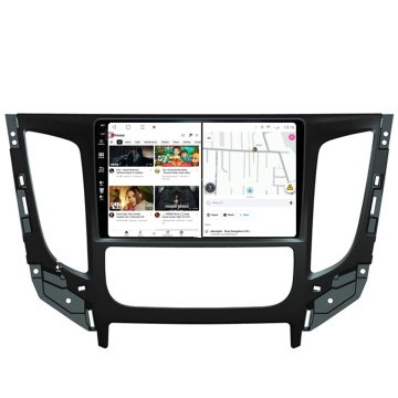 Navigatie Mitsubishi L200 (2015+) Tip 2 cu Android, 8GB RAM, 128GB ROM, Ecran QLED 9" Touchscreen, CarPlay Wireless, DSP Pro - Img 2
