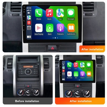 Navigatie Nissan X-Trail T31 (2007-2014) cu Android, 2GB RAM, 32 GB, Ecran IPS 10" 1280 x 720, CarPlay & Android Auto, WiFi, Bluetooth, suport camera DVR - Img 3