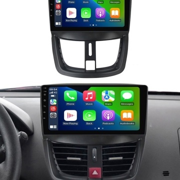 Navigatie Peugeot 206 (2009-2014) cu Android, 8GB RAM, 128GB ROM, Ecran QLED 9" Touchscreen, CarPlay Wireless, DSP Pro - Img 5