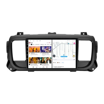 Navigatie Peugeot Traveller (2016+) cu Android, 8GB RAM, 128GB ROM, Ecran QLED 9" Touchscreen, CarPlay Wireless, DSP Pro - Img 2