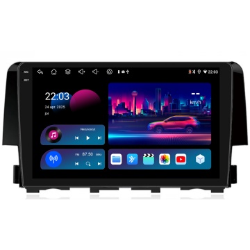 Navigatie Piloton Honda Civic X (2015-2021) - 4GB RAM, 64GB, Octa Core 1.6Ghz, Display In-Cell