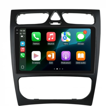 Navigatie Piloton Mercedes C-Class W203 (2000-2004) - 8GB RAM, 256GB, Octa Core 2Ghz, Display 2K, SIM 4G