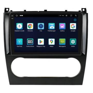 Navigatie Piloton Mercedes C-Class W203 (2000-2007) - 8GB RAM, 256GB, Octa Core 2Ghz, Display In-Cell - Img 5