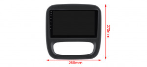 Navigatie Renault Trafic III 2014-2022 9 inch 4 GB RAM + 64 GB ROM QLED 8 CORE SIM CARPLAY COOLER - Img 2