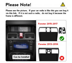 Navigatie Subaru Forester SJ 2012-2015 9 inch 2 GB RAM + 32 GB ROM QLED 4 CORE CARPLAY COOLER - Img 7
