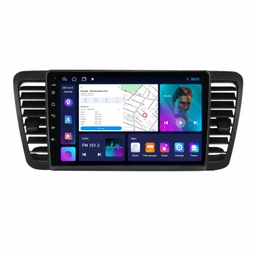 NAVIGATIE SUBARU LEGACY 4 (2003-2009) CU ANDROID, 4GB RAM, 64 GB, ECRAN IPS 9" 1280 X 720, CARPLAY & ANDROID AUTO, WIFI, BLUETOOTH, SUPORT CAMERA DVR