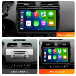 Navigatie Suzuki Swift III (2005-2010) cu Android, 8GB RAM, 128GB ROM, Ecran QLED 10" Touchscreen, CarPlay Wireless, DSP Pro - Img 4
